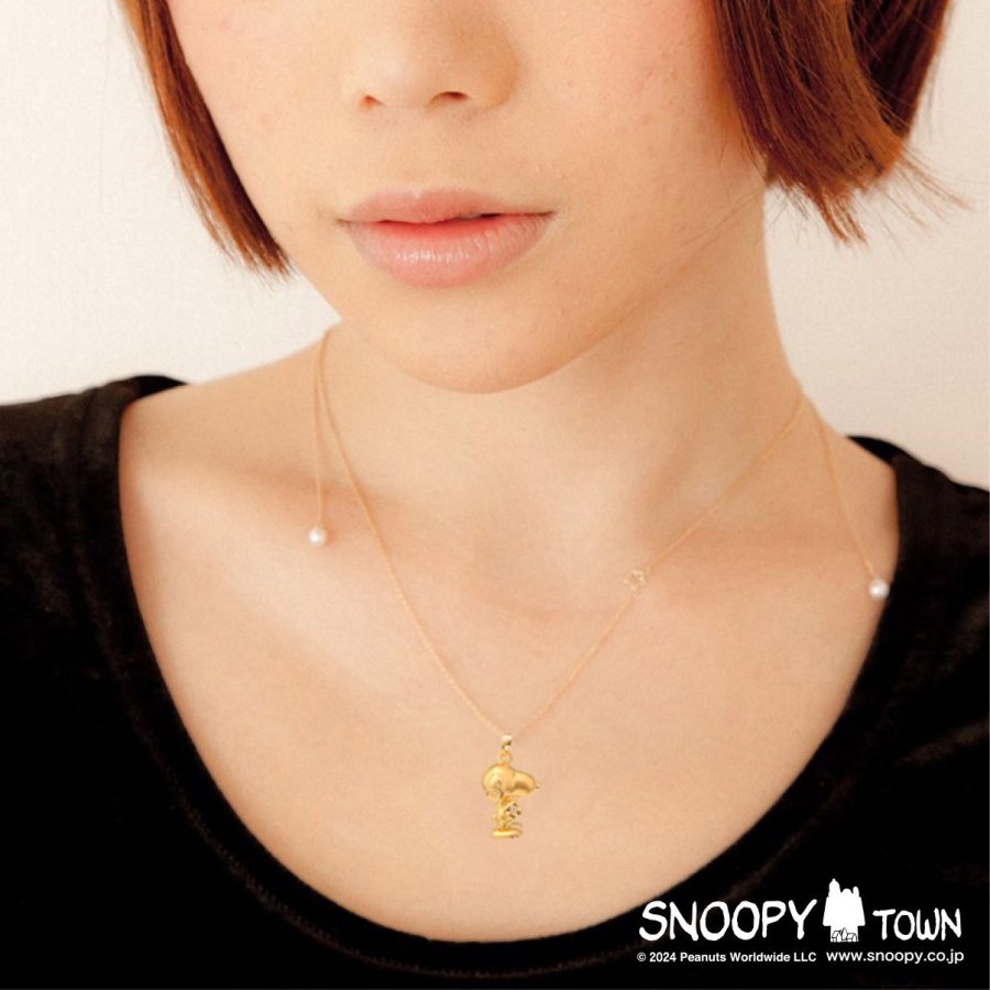 SNOOPY　GOLD　PENDANT スヌーピー　純金製 ペンダント - ビジュ コンシェルジュ |  キャラクターコラボ、高品質ハンドメイドアクセサリーを販売