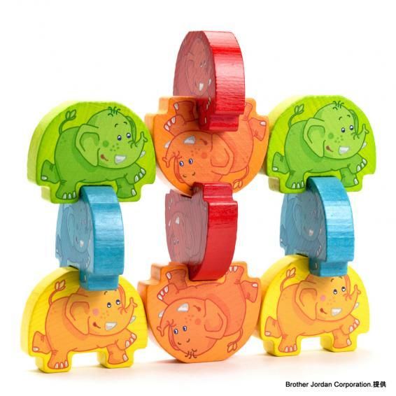 ぞうさんの組体操｜上・下・右・左・何番目？どっち向き？ HABA社