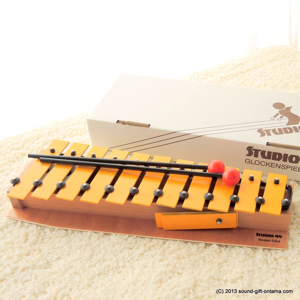 スタジオ49 STUDIO49 楽器 モデルグロッケン ソプラノ・D STGSD 知育玩具-