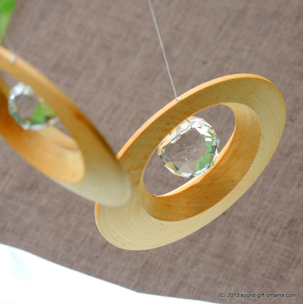 ドイツ・デコア社製クリスタルモビール ハーモニーリング ドイツ・デコア社製クリスタルモビール ハーモニーリング デコア