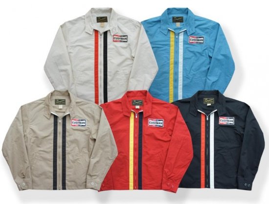 21880 C/N RACING JACKET (CUSHMAN) - BLUECYLINDER JAPAN WEB SHOP