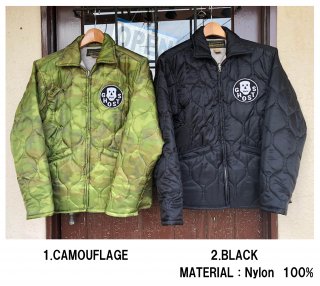 <img class='new_mark_img1' src='https://img.shop-pro.jp/img/new/icons15.gif' style='border:none;display:inline;margin:0px;padding:0px;width:auto;' />21371 SOFT NYLON QUILTING JACKET (GHOSTS)