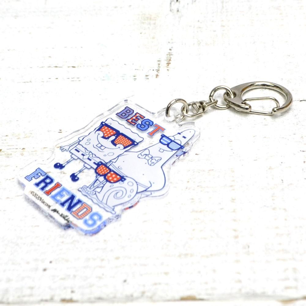 アクリルキーホルダー（BEST FRIENDS） SPO-029 SB - スポンジ