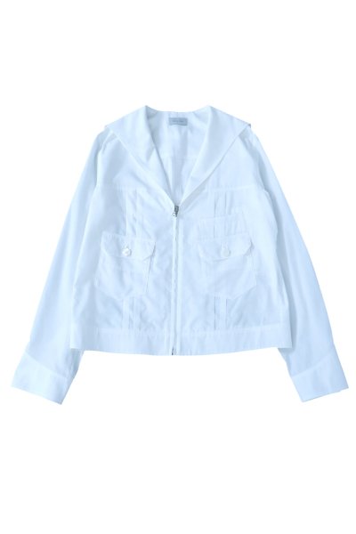 <img class='new_mark_img1' src='https://img.shop-pro.jp/img/new/icons2.gif' style='border:none;display:inline;margin:0px;padding:0px;width:auto;' />Sailor collar blouse(WHITE)