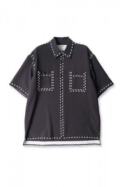 <img class='new_mark_img1' src='https://img.shop-pro.jp/img/new/icons2.gif' style='border:none;display:inline;margin:0px;padding:0px;width:auto;' />LASER STITCH SHIRTS<br>(NAVY)