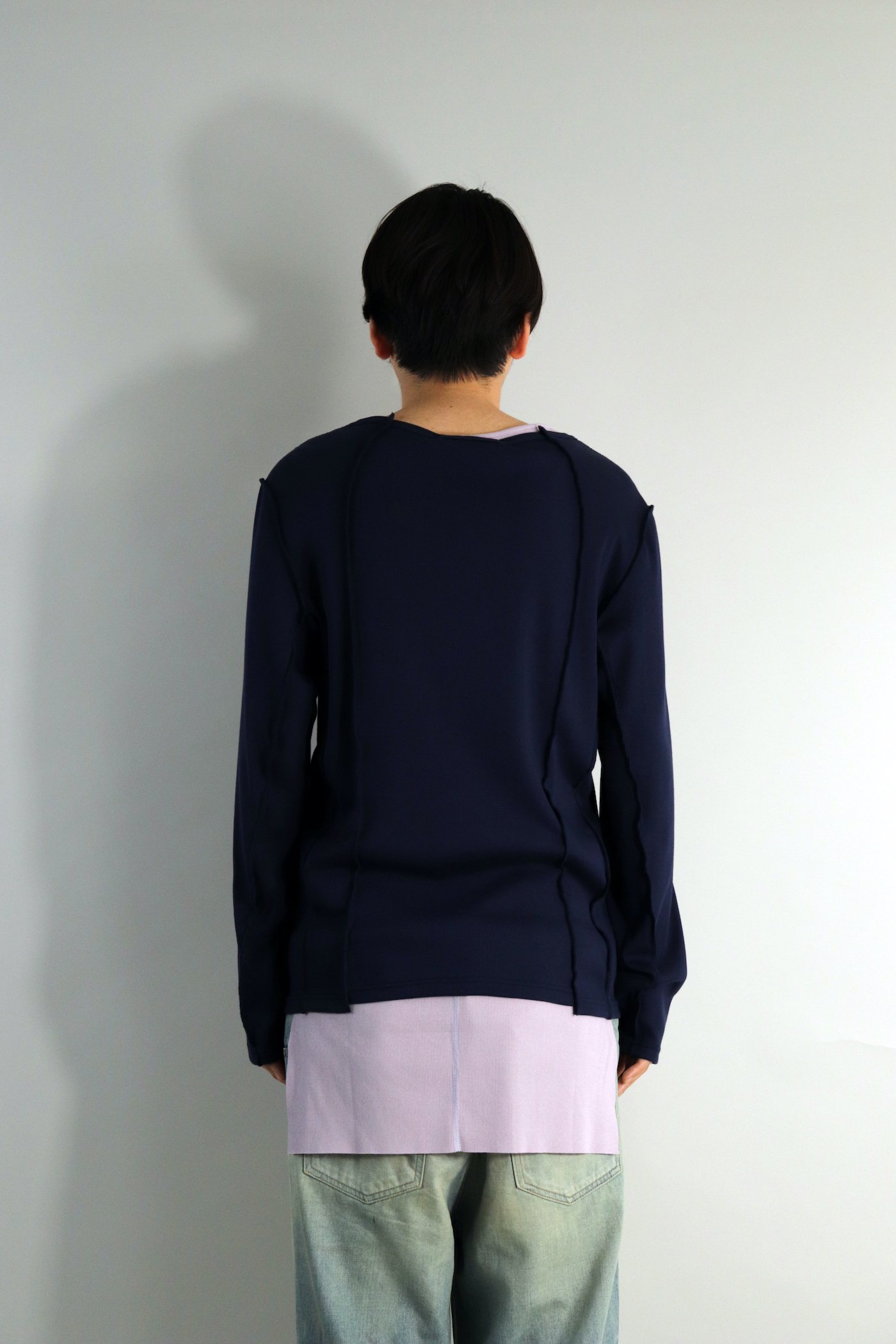 値引きする KNIT NVRFRGT(ネヴァーフォーゲット)COTTON NVRFRGT OPEN