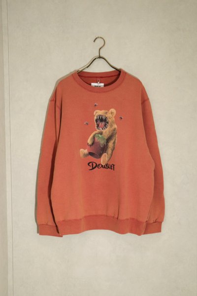 <img class='new_mark_img1' src='https://img.shop-pro.jp/img/new/icons14.gif' style='border:none;display:inline;margin:0px;padding:0px;width:auto;' />VIOLENT STUFF BEAR PRINT SWEAT SHIRT <br>(RED)