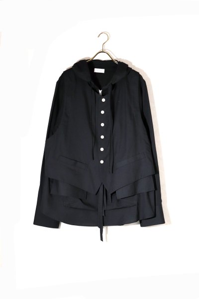 <img class='new_mark_img1' src='https://img.shop-pro.jp/img/new/icons14.gif' style='border:none;display:inline;margin:0px;padding:0px;width:auto;' />Layered Pullover Vest Shirt<br>(black)