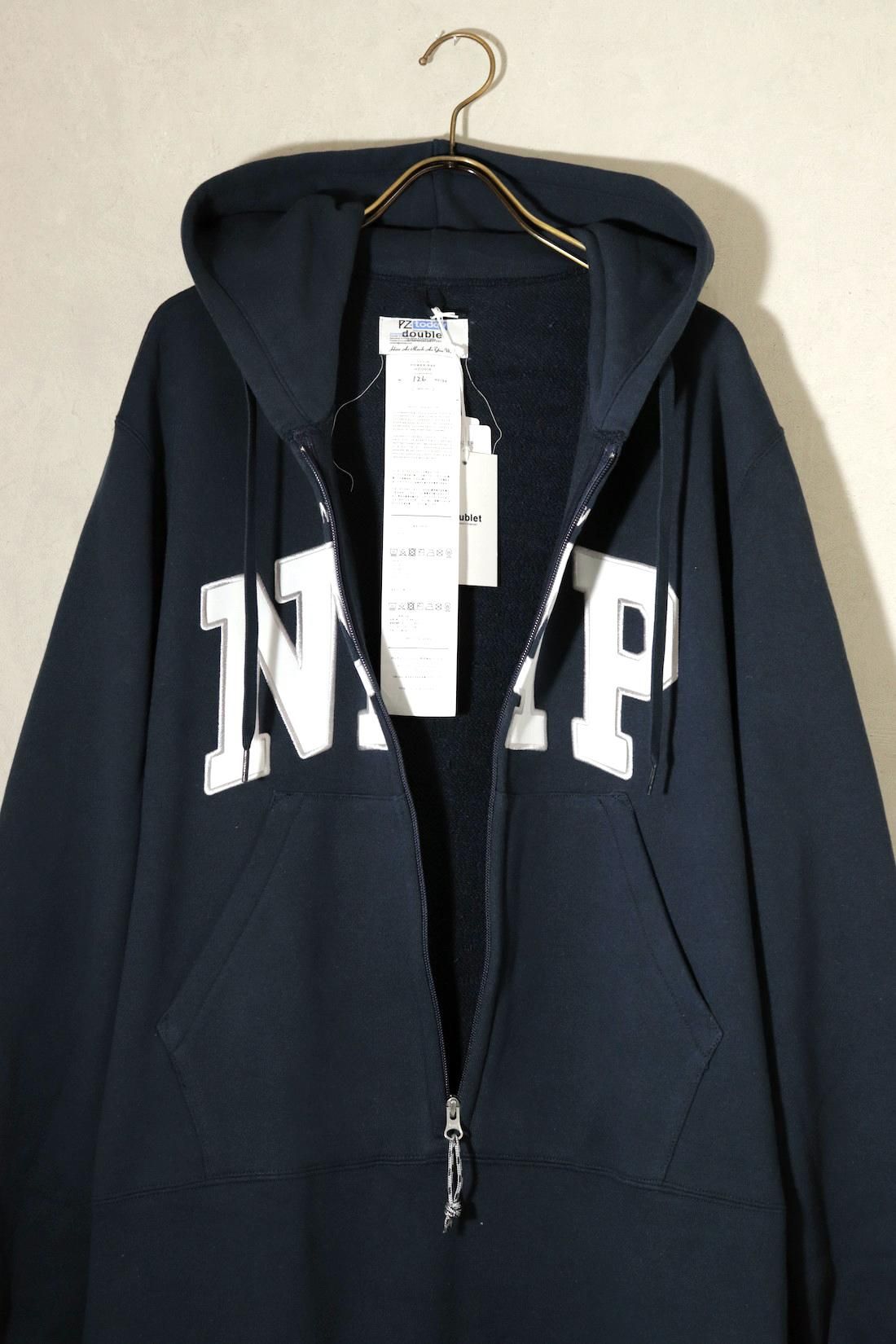 DOUBLET ダブレット プルオーバーフーディ ブラック DOUBLET（ダブレット）中古・古着オンライン通販 | Kindal