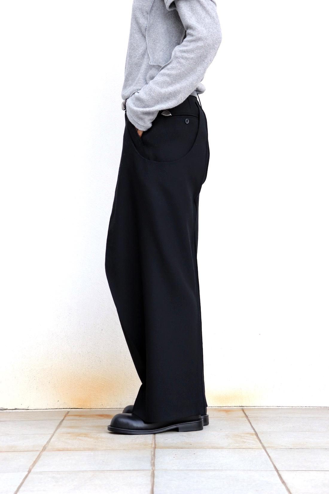 NVRFRGT 通販 S-CURVED WIDE LEG UTILITY TRACK PANTS SLATE
