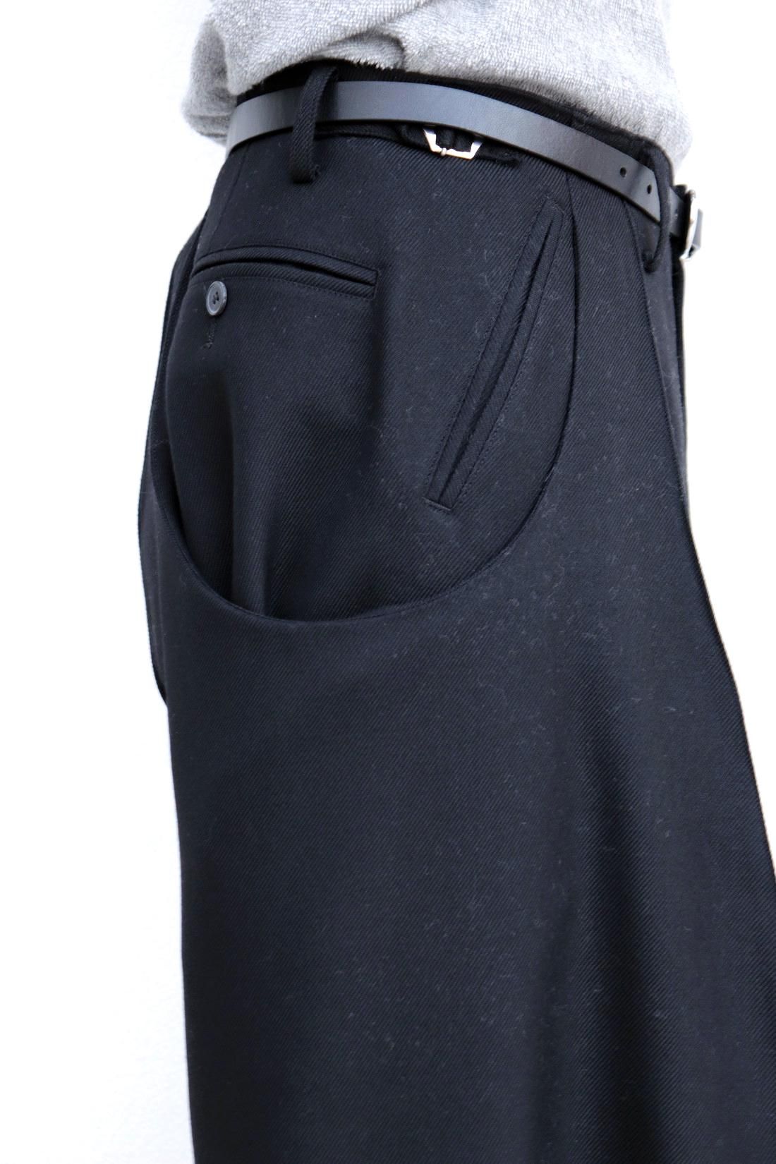 NVRFRGT 通販 S-CURVED WIDE LEG UTILITY TRACK PANTS SLATE