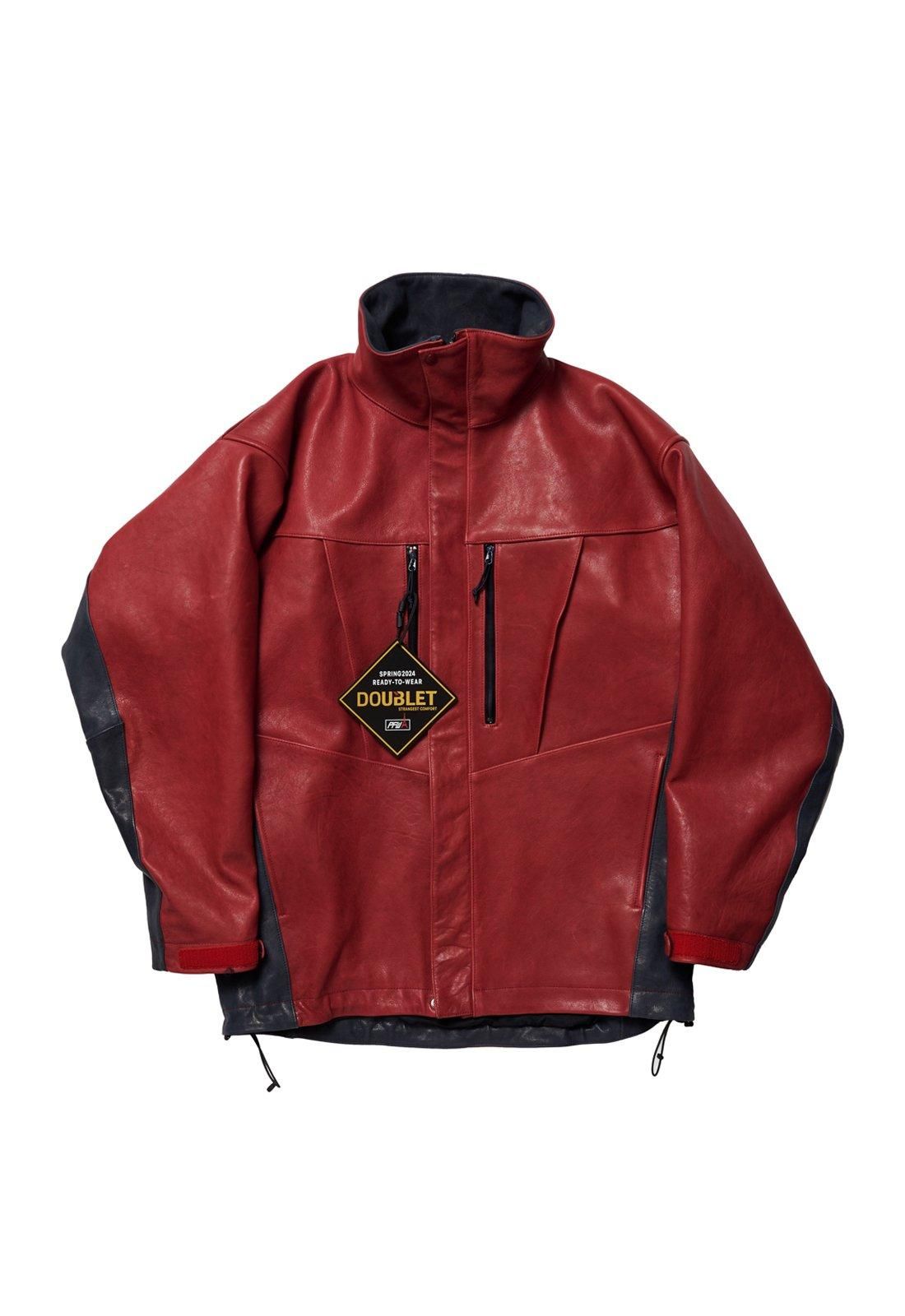 ジャケット・アウター doublet 25ss MOUNTAIN JACKET doublet 』LEATHER MOUNTAIN JACKET。 | IDIOME homme.
