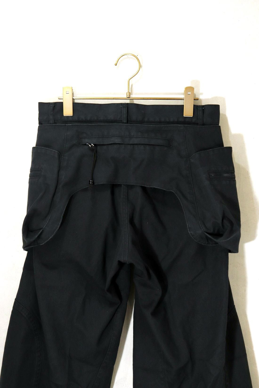 パンツ NVRFRGT DETACHABLE UTILITY CURVED LEG DETACHABLE UTILITY PANTS | BLACK - 【fever】ONLINE STORE