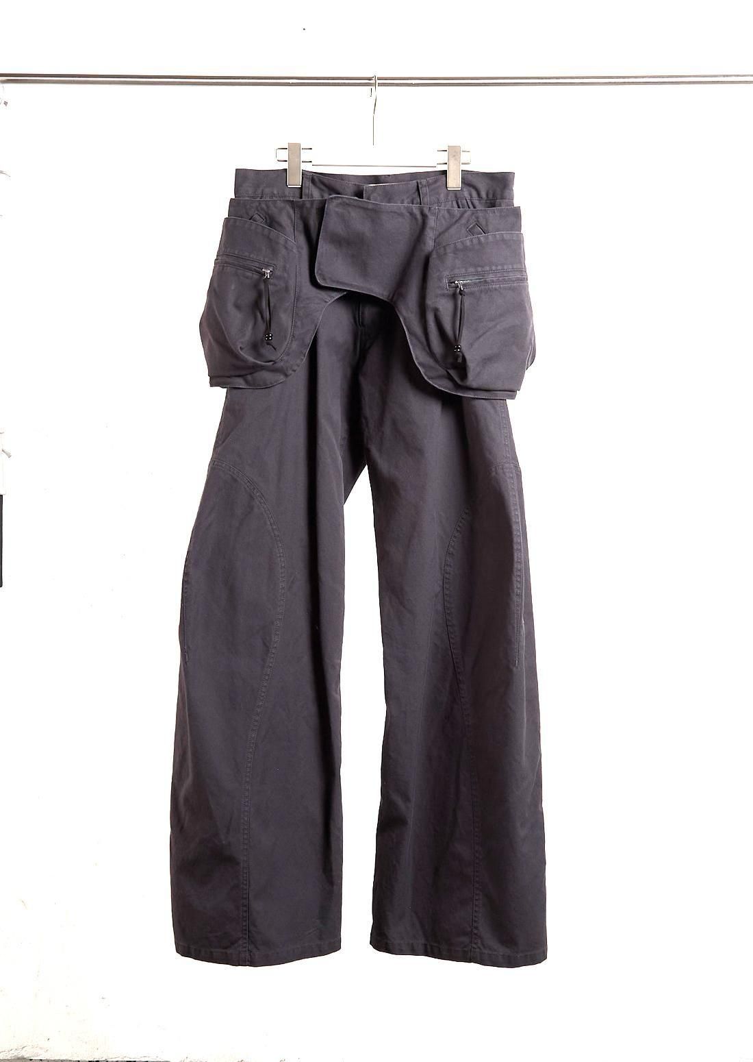 パンツ NVRFRGT DETACHABLE UTILITY CURVED LEG DETACHABLE UTILITY PANTS | BLACK - 【fever】ONLINE STORE