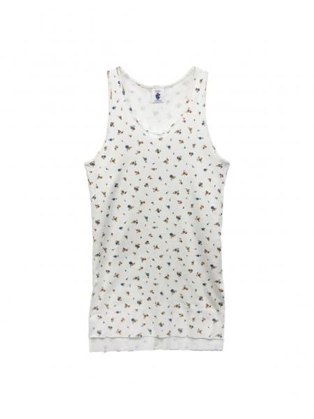 <img class='new_mark_img1' src='https://img.shop-pro.jp/img/new/icons14.gif' style='border:none;display:inline;margin:0px;padding:0px;width:auto;' />Tank top with all-over pattern flower <br>(WHITE)