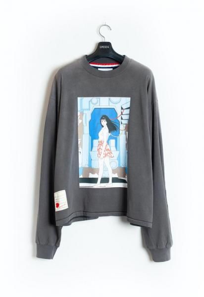 <img class='new_mark_img1' src='https://img.shop-pro.jp/img/new/icons14.gif' style='border:none;display:inline;margin:0px;padding:0px;width:auto;' />Nostalgic Girl RZ01 L/S TEE<br>Hisashi Eguchi (BLACK)