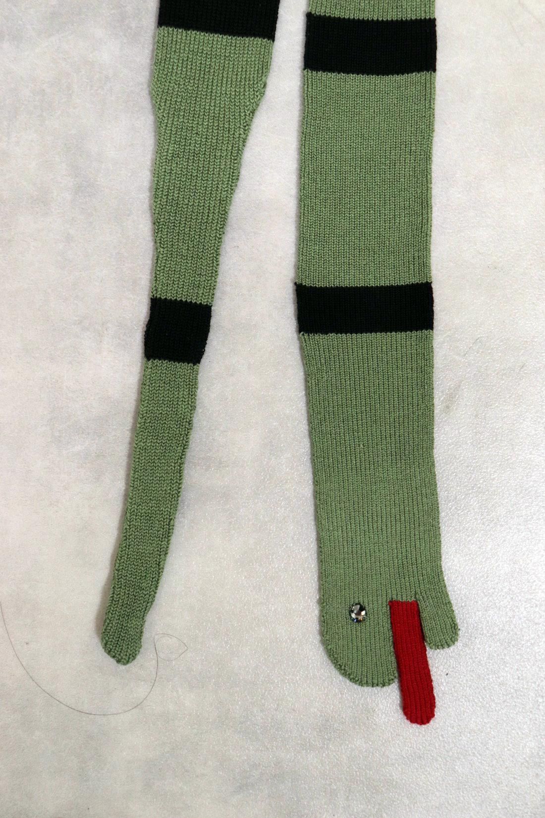 マ*ー様 doublet 25aw snake tie / red Doublet Snake Tie | Red | FARFETCH