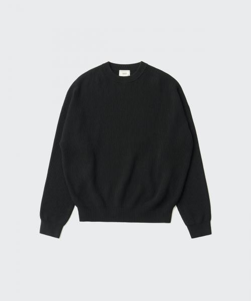 <img class='new_mark_img1' src='https://img.shop-pro.jp/img/new/icons14.gif' style='border:none;display:inline;margin:0px;padding:0px;width:auto;' />Ordinary Knit-Pullover<br>(Black)