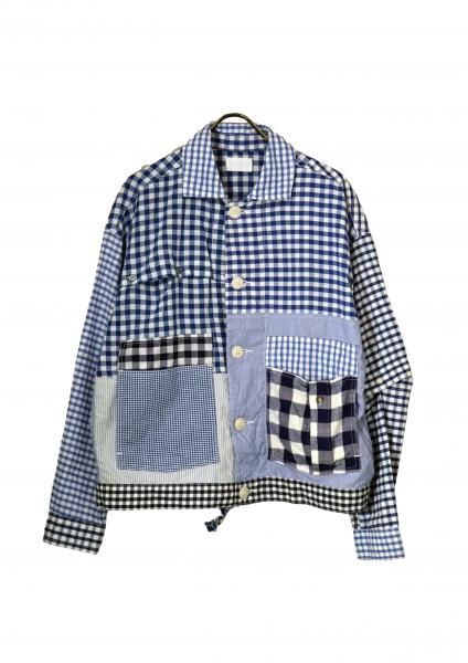 <img class='new_mark_img1' src='https://img.shop-pro.jp/img/new/icons14.gif' style='border:none;display:inline;margin:0px;padding:0px;width:auto;' />EXCLUSIVE CHECK JACKET <br>(TYPE C)(SIZE 0)