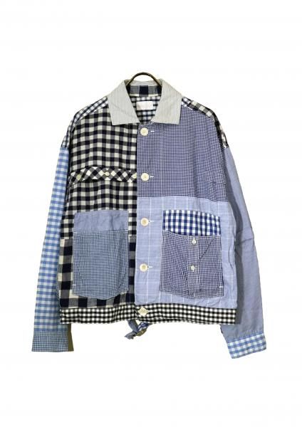 <img class='new_mark_img1' src='https://img.shop-pro.jp/img/new/icons14.gif' style='border:none;display:inline;margin:0px;padding:0px;width:auto;' />EXCLUSIVE CHECK JACKET <br>(TYPE E)(SIZE 0)