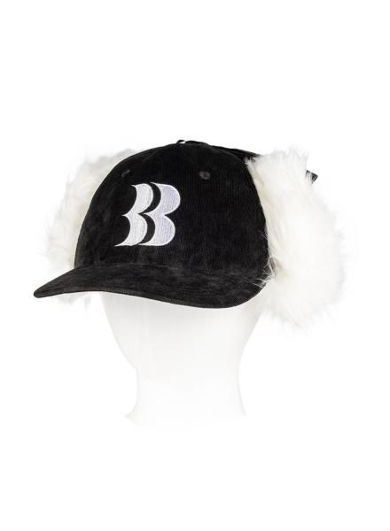 <img class='new_mark_img1' src='https://img.shop-pro.jp/img/new/icons14.gif' style='border:none;display:inline;margin:0px;padding:0px;width:auto;' />BB Logo Flight Cap<br>(BLACK)