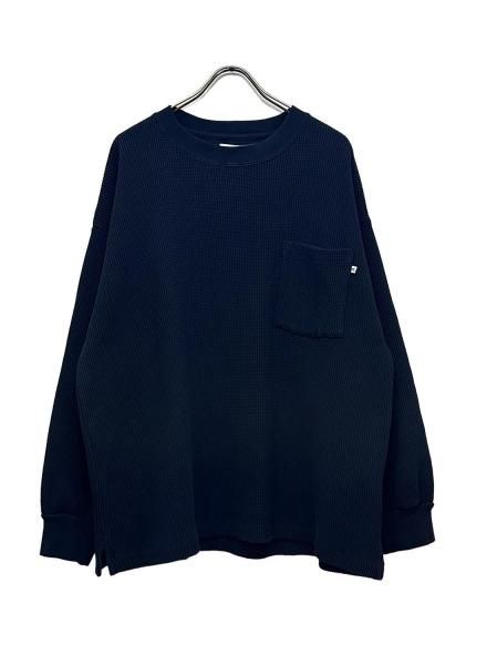 <img class='new_mark_img1' src='https://img.shop-pro.jp/img/new/icons14.gif' style='border:none;display:inline;margin:0px;padding:0px;width:auto;' />Waffle L/S<br>(BLACK)