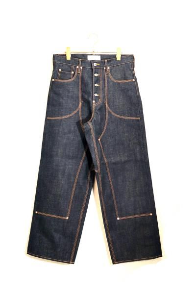 <img class='new_mark_img1' src='https://img.shop-pro.jp/img/new/icons14.gif' style='border:none;display:inline;margin:0px;padding:0px;width:auto;' />CLASSIC DOUBLE KNEE DENIM PANTS<br>(RIGID INDIGO)