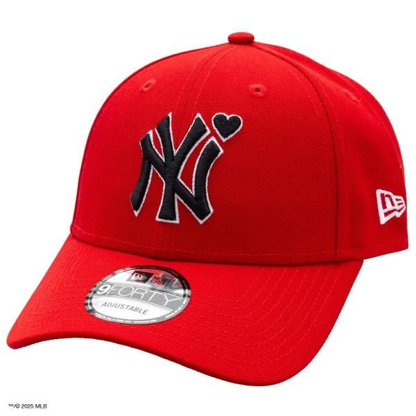 <img class='new_mark_img1' src='https://img.shop-pro.jp/img/new/icons14.gif' style='border:none;display:inline;margin:0px;padding:0px;width:auto;' />9FORTY New York Yankees Cap<br>(RED)
