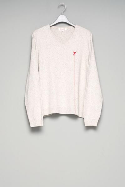 <img class='new_mark_img1' src='https://img.shop-pro.jp/img/new/icons14.gif' style='border:none;display:inline;margin:0px;padding:0px;width:auto;' /> SILK NEP SWEATER<br>(WHITE)