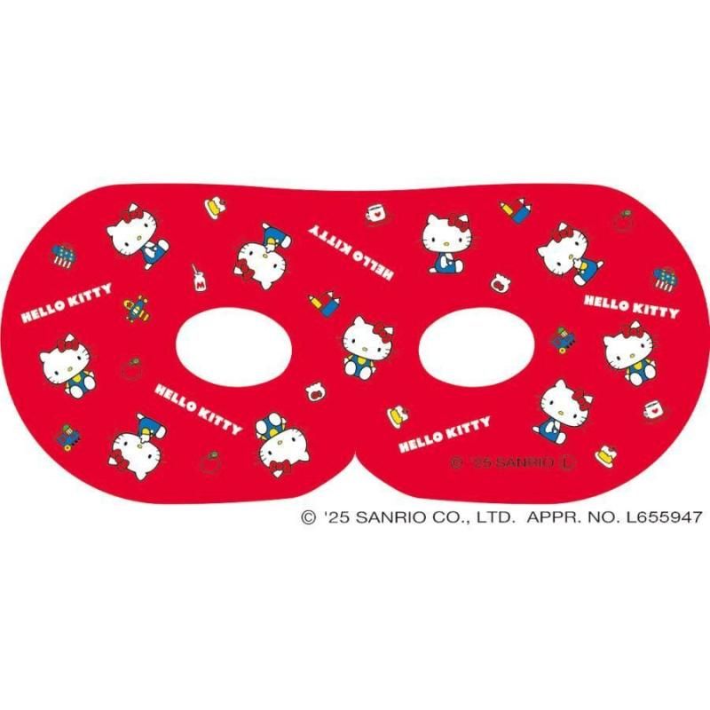 ながら温アイマスク ハローキティ りんごの香り 3枚入 - ほん