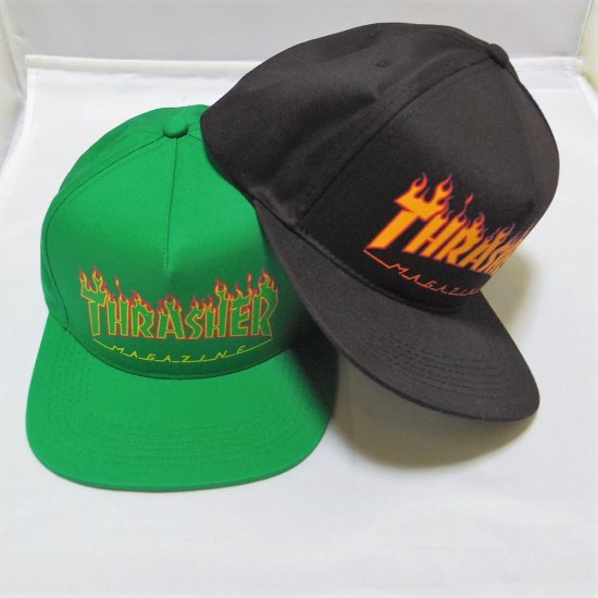 THRASHER FLAME LOGO CAPスラッシャー フレイムロゴキャップ