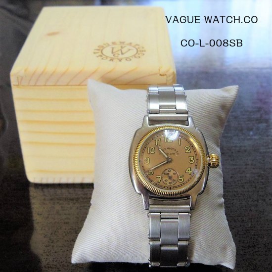 VAGUE WATCH Co ヴァーグウォッチ COUSSIN EARLY STAINLESS BELT CO-L-008-SB クッサン  北海道網走MKCLOTHINGSTORE