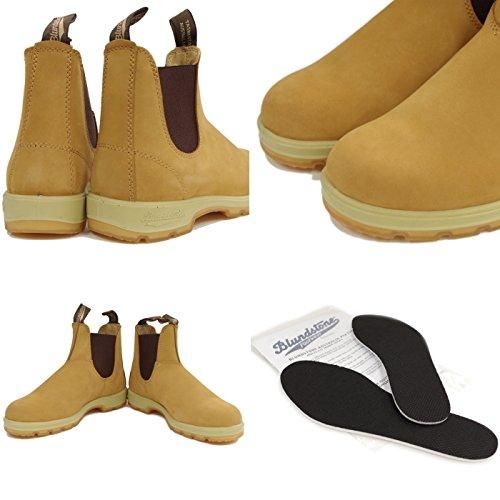 Blundstone BS1318 ウィート ブラウン ブランドストーン サイドゴア レインブーツ ヌバックレザー  北海道網走MKCLOTHINGSORE