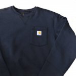 CARHARTT å ݥåȥȥ졼ʡ ֥å Crewneck Pocket Sweatshirt  ȥ꡼
