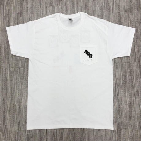 81TEEZ ハイチーズ 半袖 ポケット Tシャツ ホワイト 白 バックプリント ユニセックス メンズ レディース archive 01  アニバーサリーアイテム