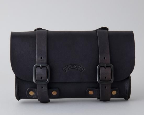人気定番 ツールバッグ UNCROWD ブラック type2 BAG TOOL アンクラウド 黒 バイクウェア・装備