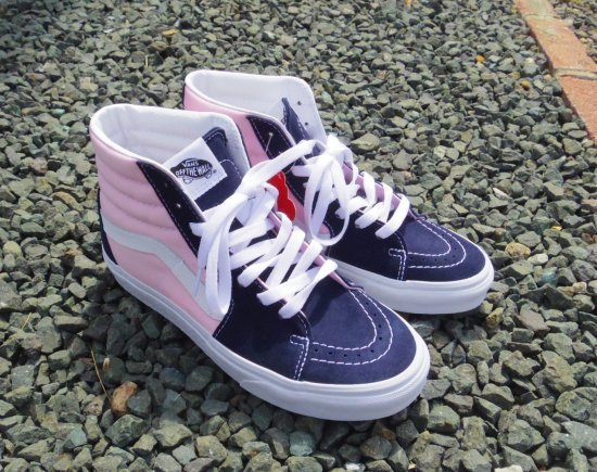 VANS スニーカー ハイカット SK8 HI ヴァンズ スニーカー メンズ レディース BLUSHING (C.SPT) ストリート  ブラック/ピンク系 ユニセックス