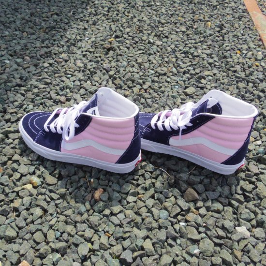 VANS スニーカー ハイカット SK8 HI ヴァンズ スニーカー メンズ レディース BLUSHING (C.SPT) ストリート  ブラック/ピンク系 ユニセックス