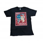 ロカビリー 1950s 半袖Tシャツ ブラック 黒 バンドTシャツ メンズ レディース 音楽好きに 定番 ロックンロール music イラストT MからXXLサイズ