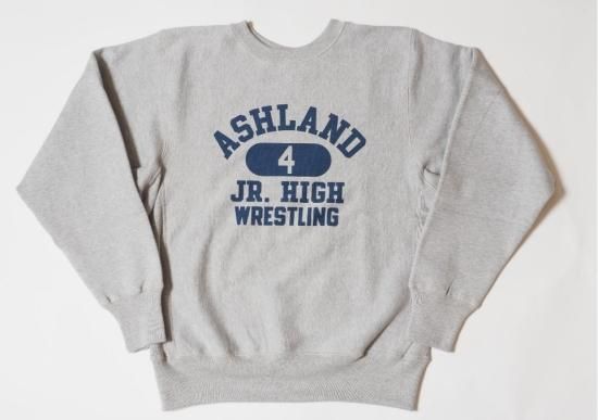 WAREHOUSE ウエアハウス スウエット トレーナー 杢グレー 灰色 lot483