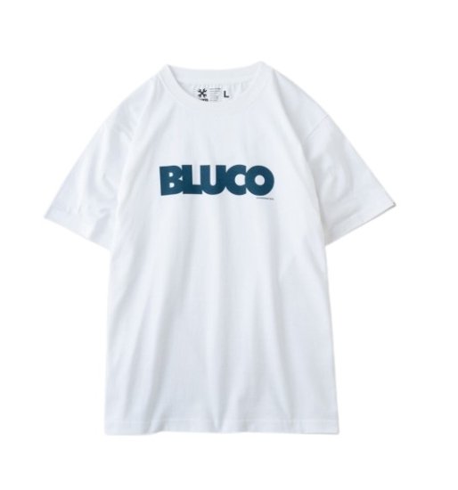 BLUCO ロゴTシャツ 半袖Tシャツ ブルコ PRINT TEE Logo ブラック