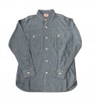 BIG MIKE ӥåޥ ֥졼  L,ǥ CHAMBRAY WORK SHIRTS ץ ȥ꡼ ˤ ̵