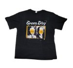 GREEN DAY 半袖Tシャツ ブラック メンズ レディース ユニセックス  Nimrod ニムロッド メロコア パンク バンドTシャツ グリーンディ バックプリント 2023