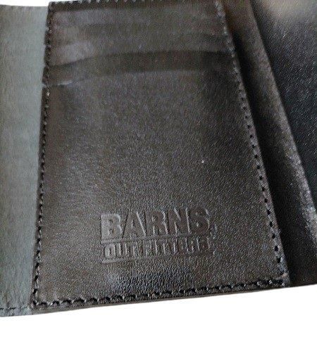 BARNS OUTFITTERS コードバン 折りたたみ財布 | ブラック - MK CLOTHING STORE