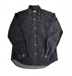 barns С󥺥ȥեå ǥ˥ॷ ǥ ܥ󥷥 ᥫ ȥ꡼ ͥ Wide Spread Collar B.D. 8oz Denim Shirt 