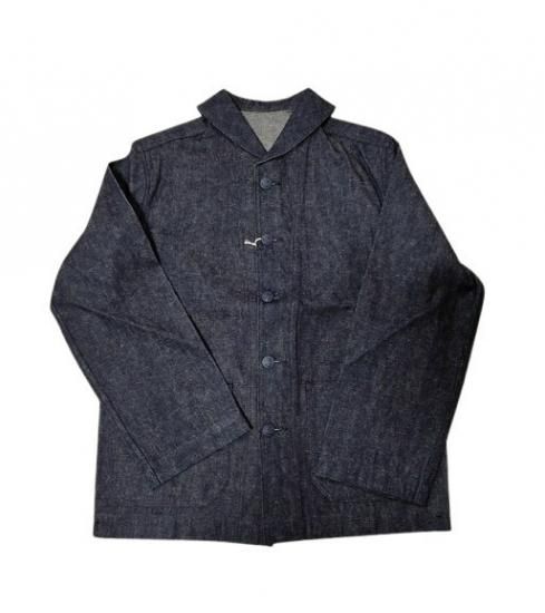 COMOLI デニムカバーオール ジャケット インディゴ　22AW CIOTA インディゴ スビンコットン 11.5oz デニム カバーオール