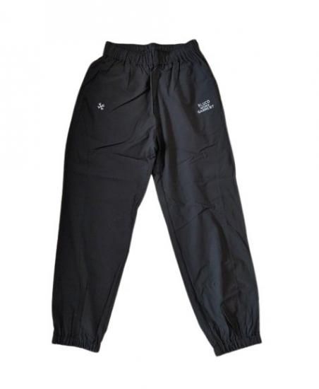 高い信頼 厚い信頼 BLUCO 黒 ブラック トレーニングパンツ ナイロンパンツ ブルコ パンツ