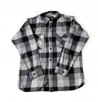 BLUCO ブルコ フランネルシャツ チェックシャツ ブラック ブラウン 2カラー BUFFALO CHECK FLANNEL SHIRT メンズ 秋冬