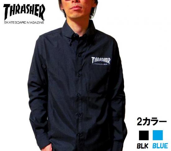 THRASHER/スラッシャー 長袖シャツ オックスフォードシャツ - MK CLOTHING STORE