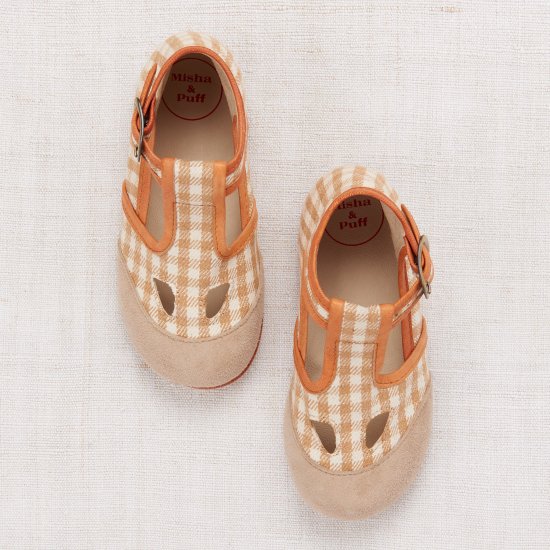 50%Off!! Misha and Puff◇Elmwood T-Strap Shoes - Gingham - MaRiet 